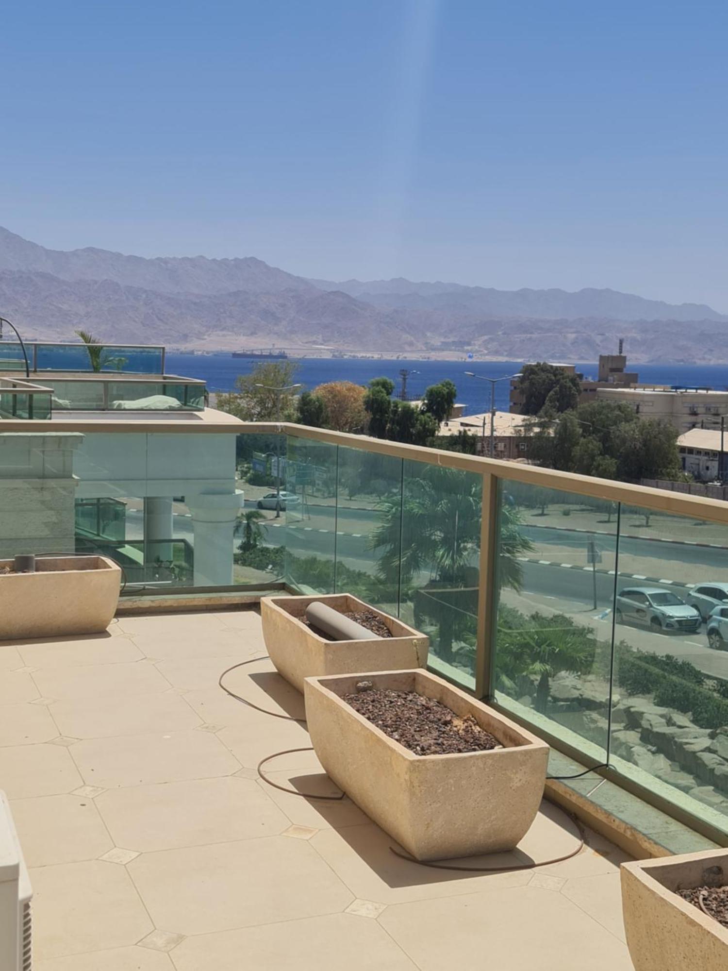 Апартаменты Palmore Top Luxury Penthause With Juccuzi First Line Of The Seaside Эйлат Экстерьер фото