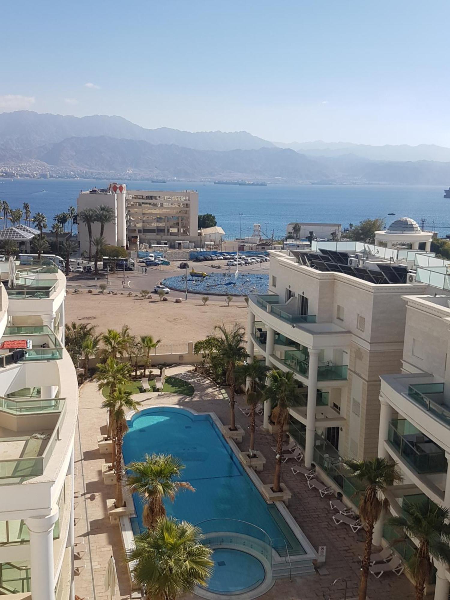 Апартаменты Palmore Top Luxury Penthause With Juccuzi First Line Of The Seaside Эйлат Экстерьер фото