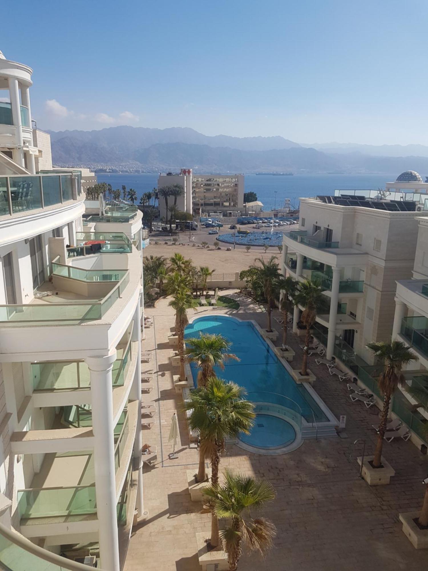 Апартаменты Palmore Top Luxury Penthause With Juccuzi First Line Of The Seaside Эйлат Экстерьер фото